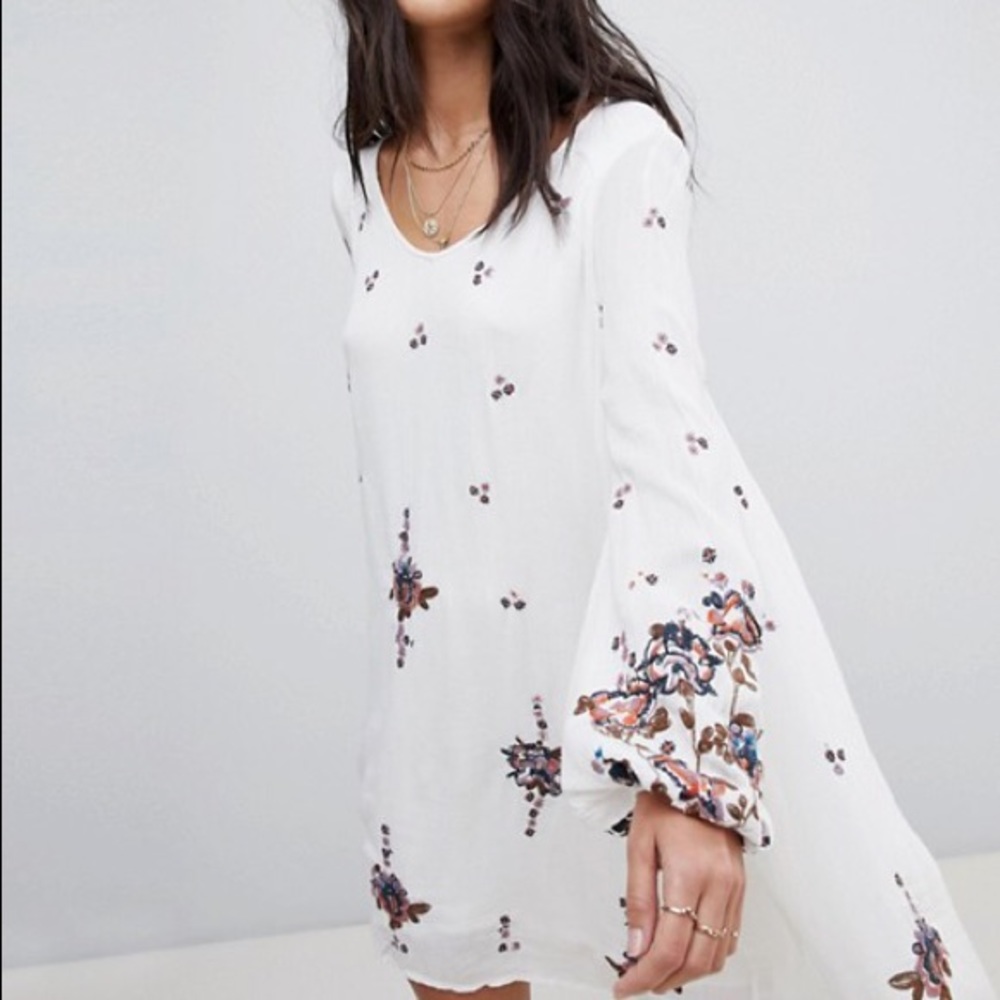 Free people embroidered dress